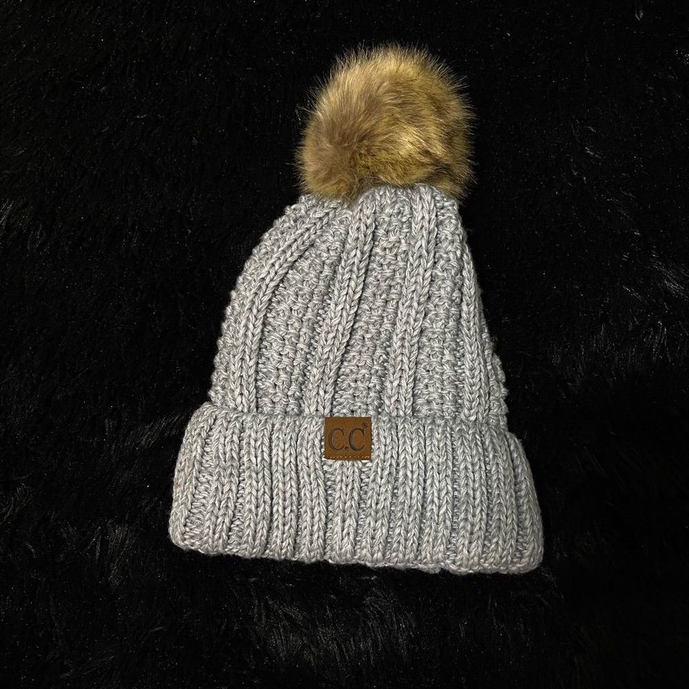 CC Gray Beanie 